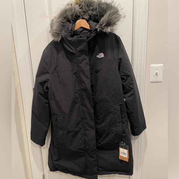 North Face Arctic Parka TNF Black Size XXL - Picture 9 of 9